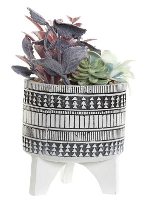 🌵 Resin Cactus Plant with Decorative Pot